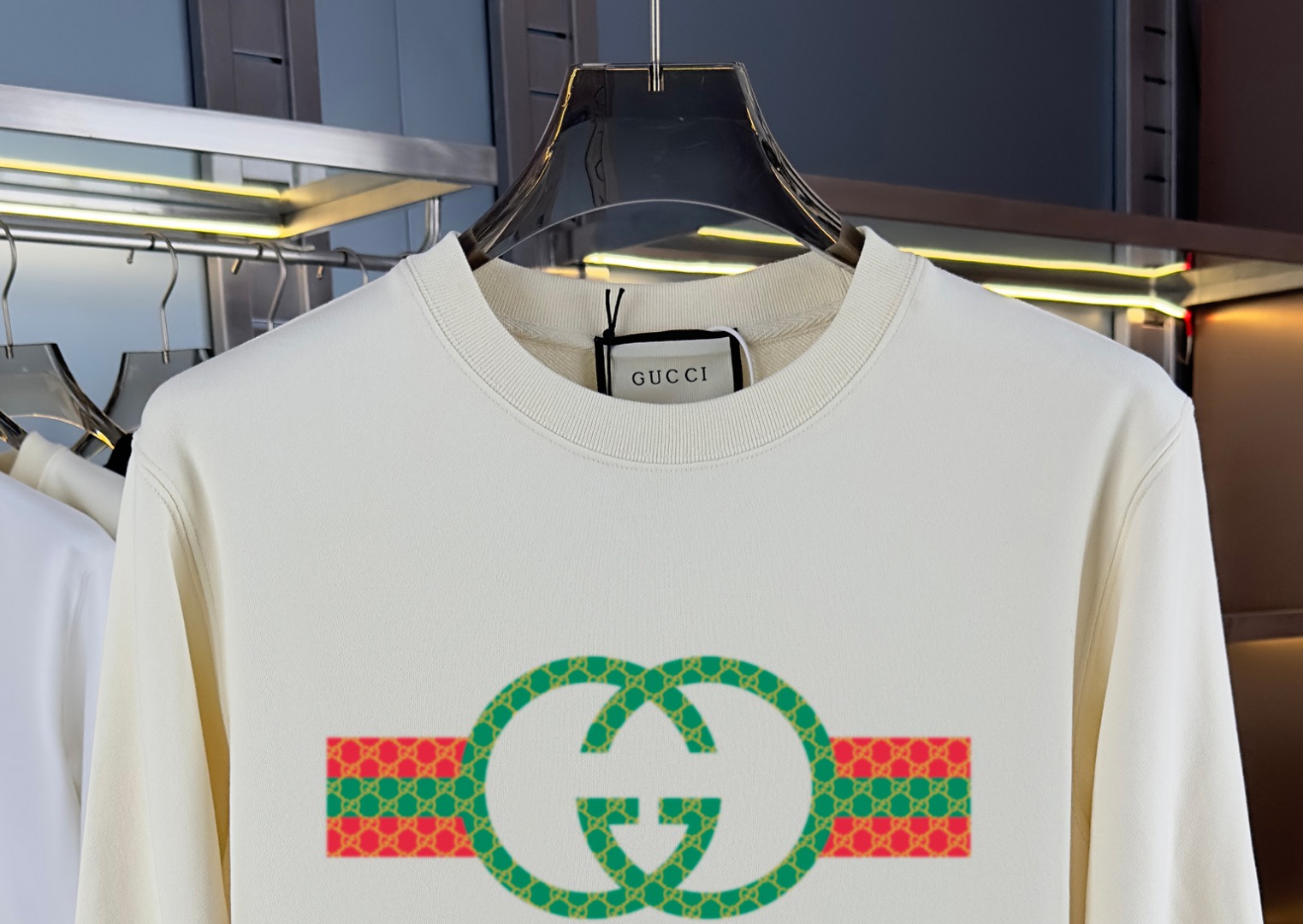GUCCI カシミア風スウェットシャツ Lサイズ 4色入 - 画像 4