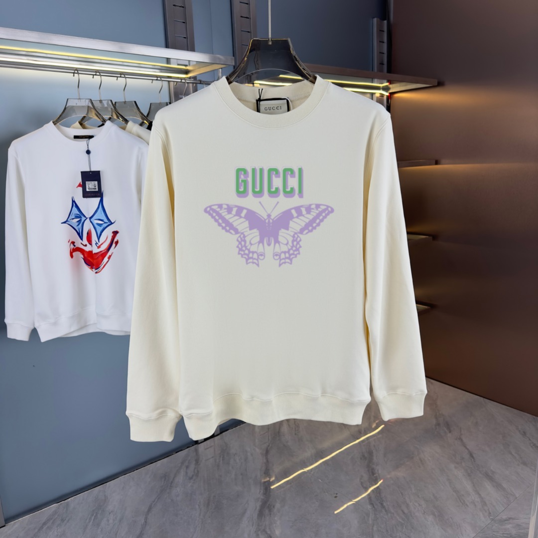 GUCCI ファブリック 半袖パーカー 4色入