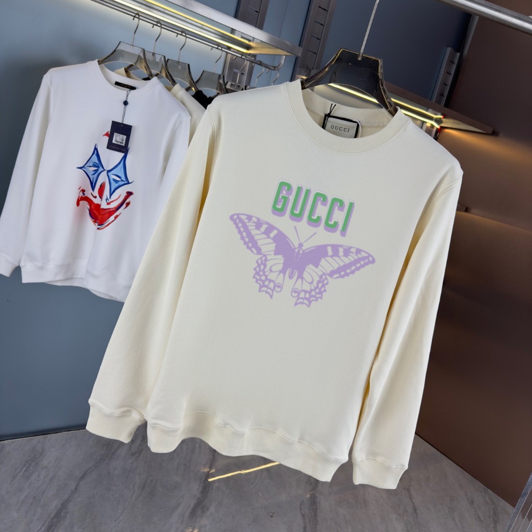 GUCCI ファブリック 半袖パーカー 4色入 - 画像 3