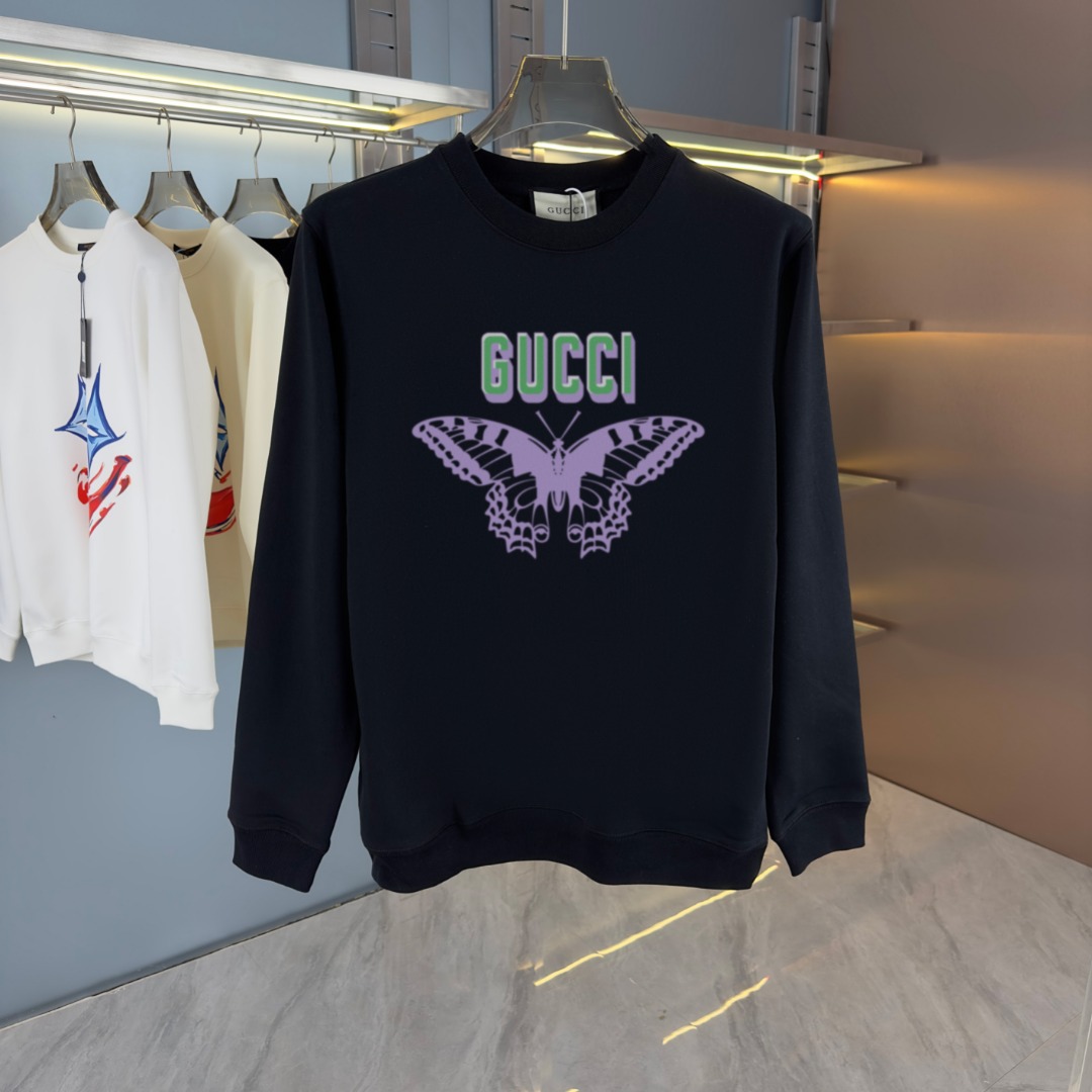 GUCCI ロゴ フルーツ ファミリー ファッション メンズ ブラック 1色入