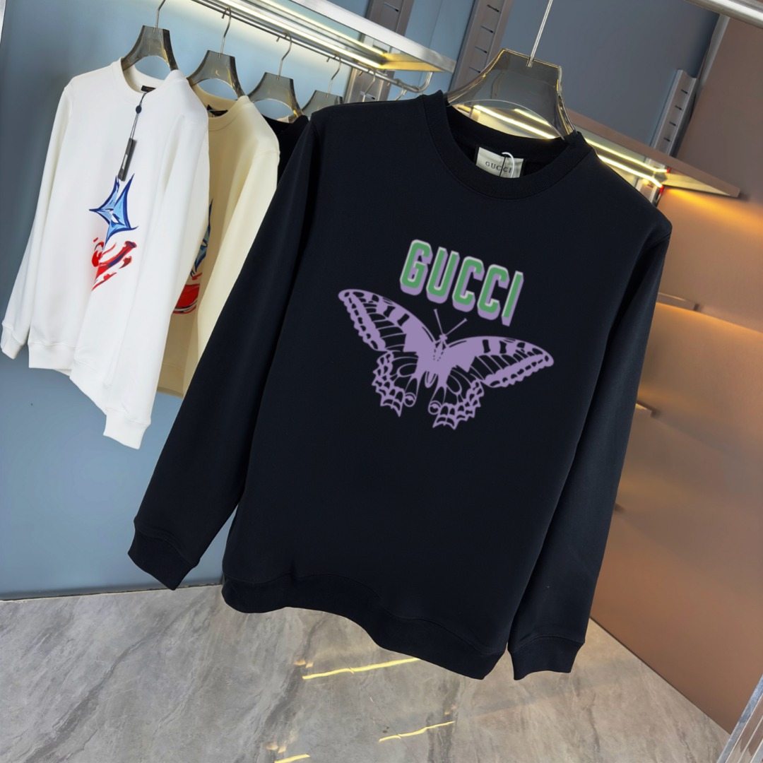 GUCCI ロゴ フルーツ ファミリー ファッション メンズ ブラック 1色入 - 画像 3