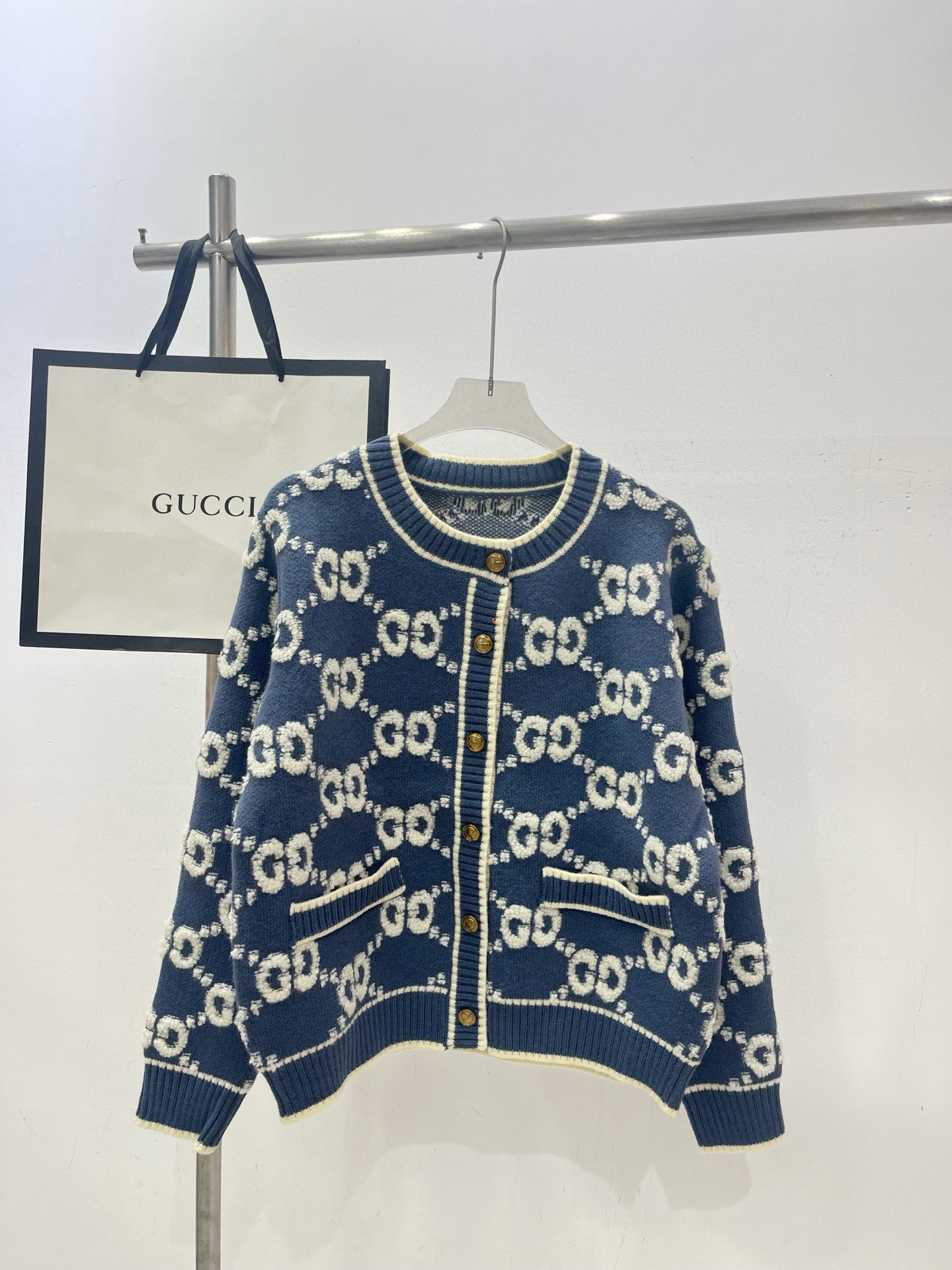 GUCCI ニットカーディガン 6色入 5枚組 レディース - 画像 8