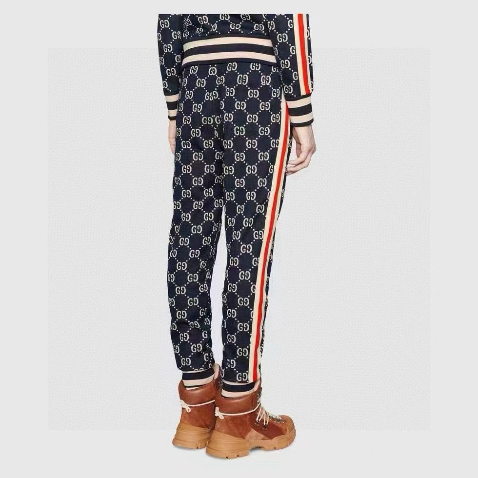 GUCCI グッチ メンズ トラックパンツ ネイビー 4色入 - 画像 4