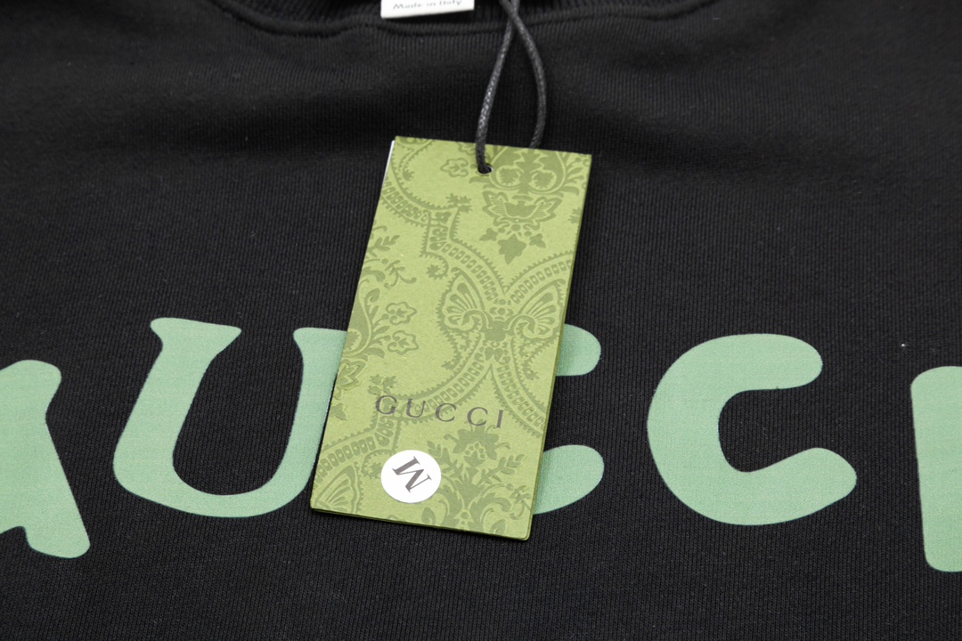 GUCCI スウェットシャツ 2色入 ロゴ パイル地 保温性あり - 画像 8