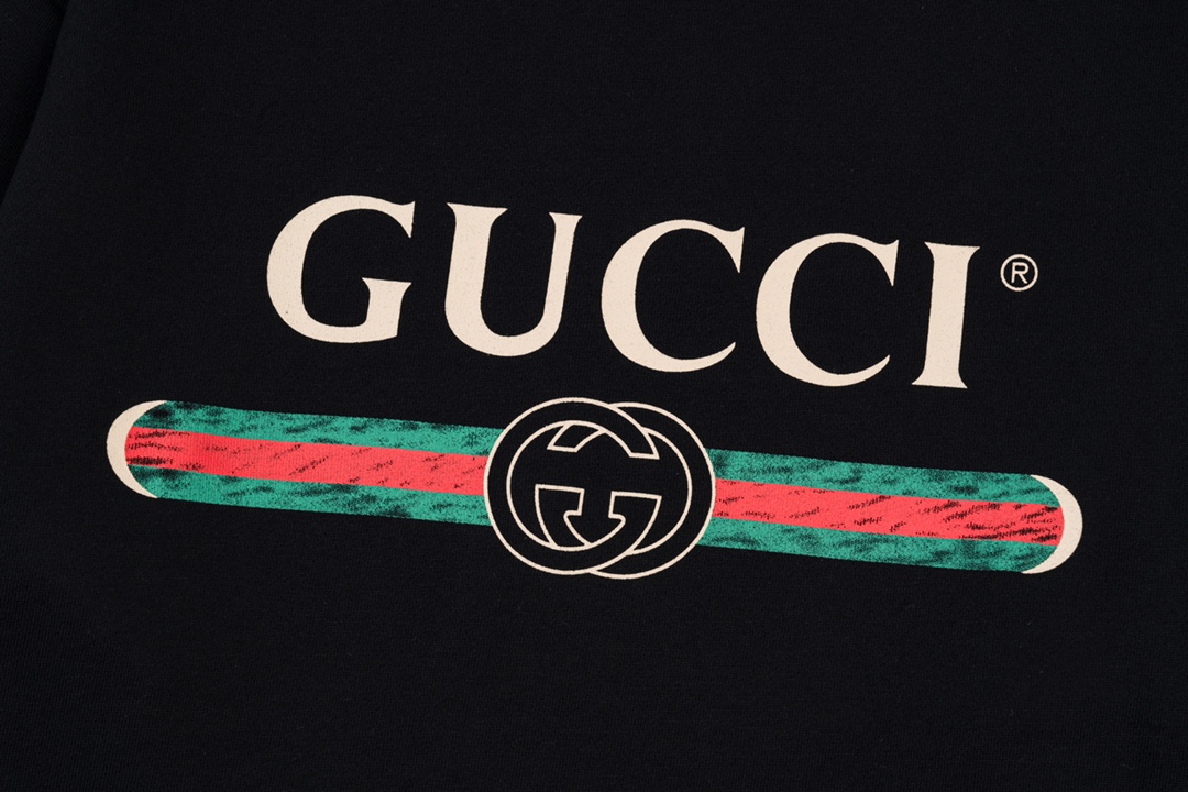 GUCCI ロゴ パーカー 黒 1色入 - 画像 4