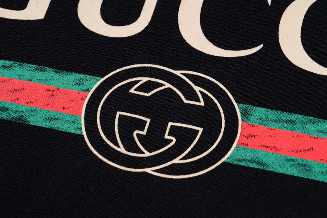 GUCCI ロゴ パーカー 黒 1色入 - 画像 5