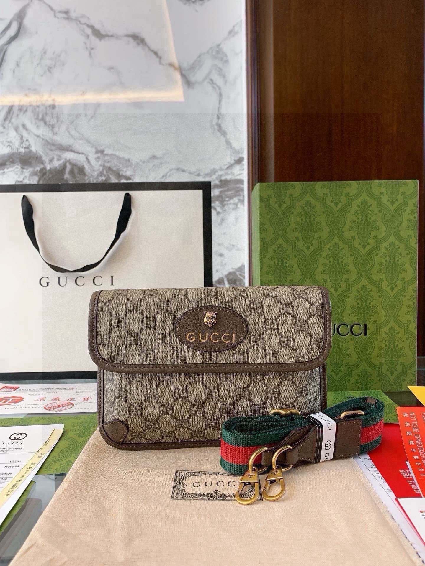 GUCCI ベルトポーチ 2色入 2023秋冬新作 - 画像 4