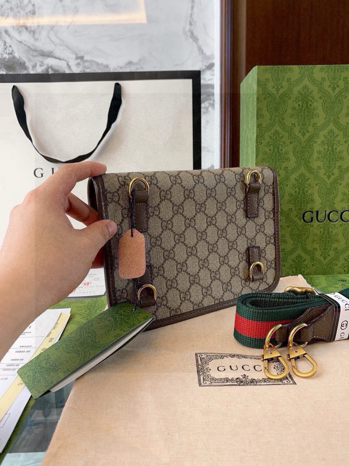 GUCCI ベルトポーチ 2色入 2023秋冬新作 - 画像 7