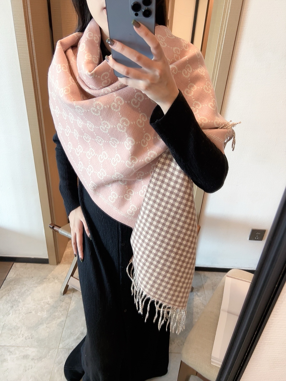 GUCCI メンズ レディース スカーフ 4色入 2way シャツ - 画像 2