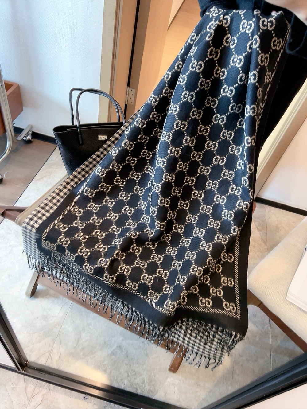 GUCCI メンズ レディース スカーフ 4色入 2way シャツ - 画像 6