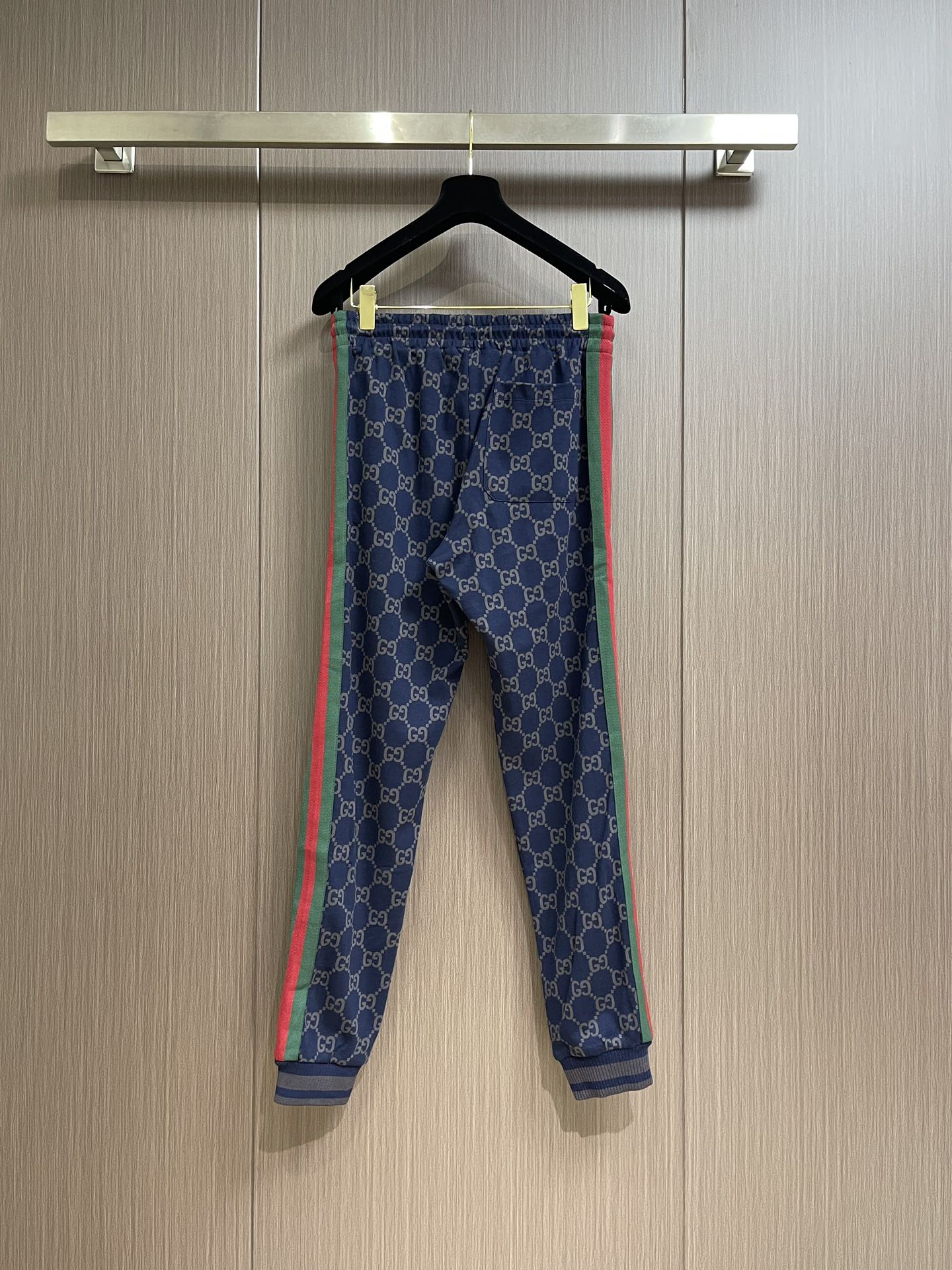 GUCCI メンズ トラックパンツ ブルー 2点セット - 画像 2
