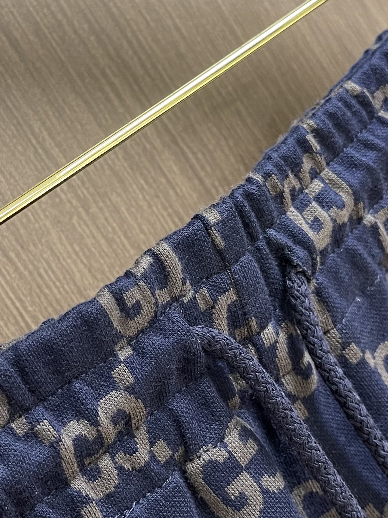 GUCCI メンズ トラックパンツ ブルー 2点セット - 画像 5