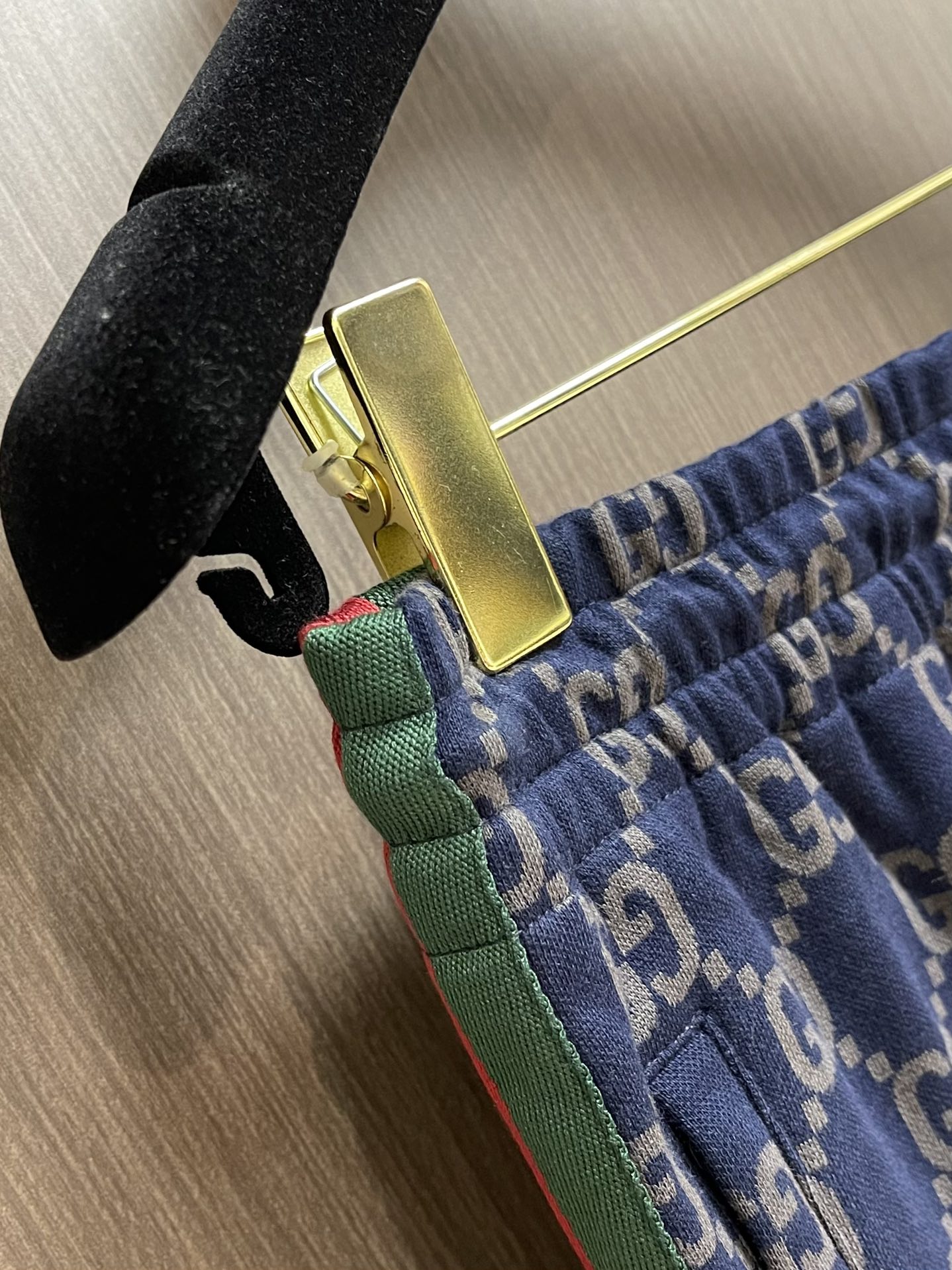GUCCI メンズ トラックパンツ ブルー 2点セット - 画像 6