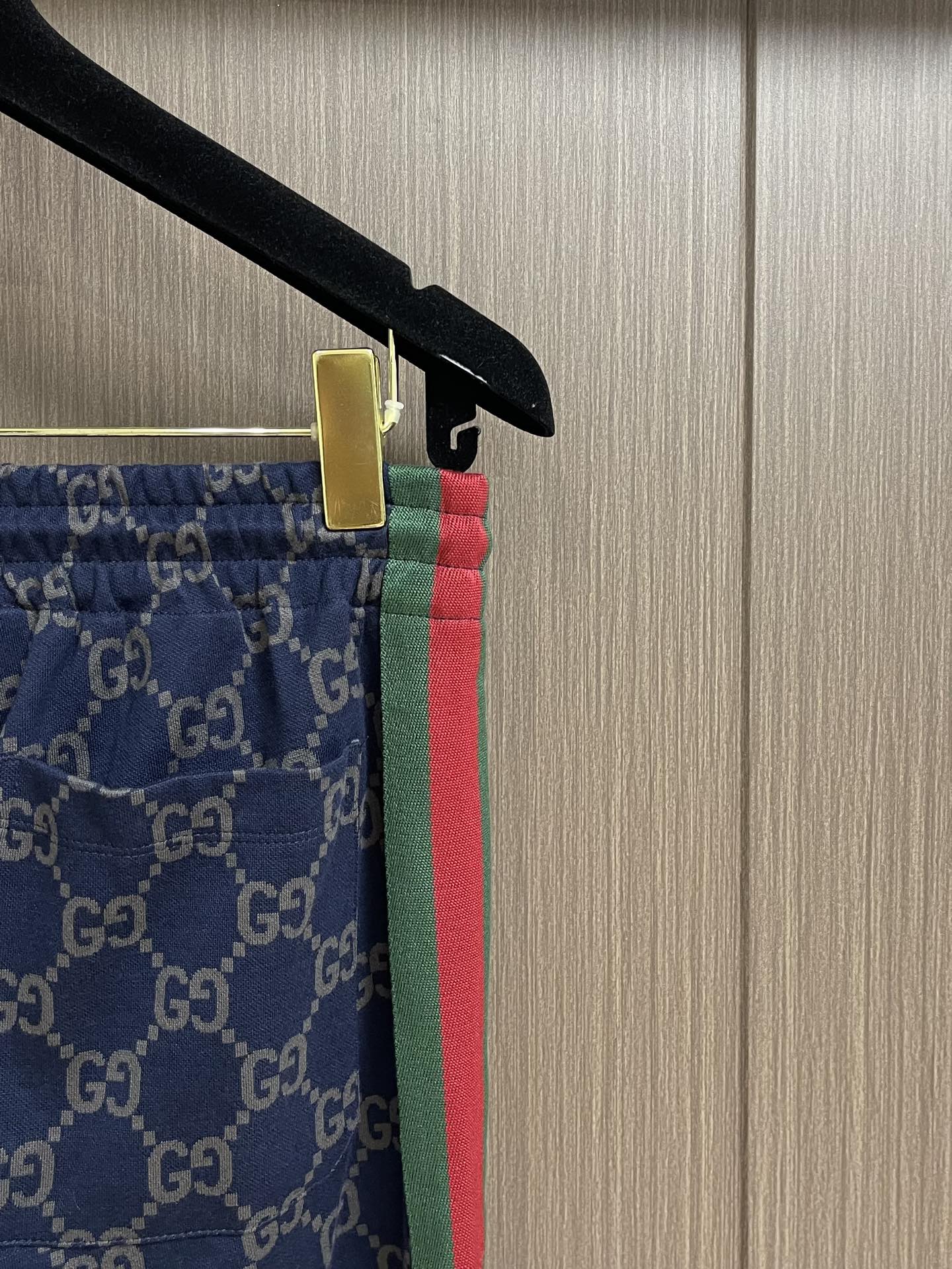 GUCCI メンズ トラックパンツ ブルー 2点セット - 画像 7