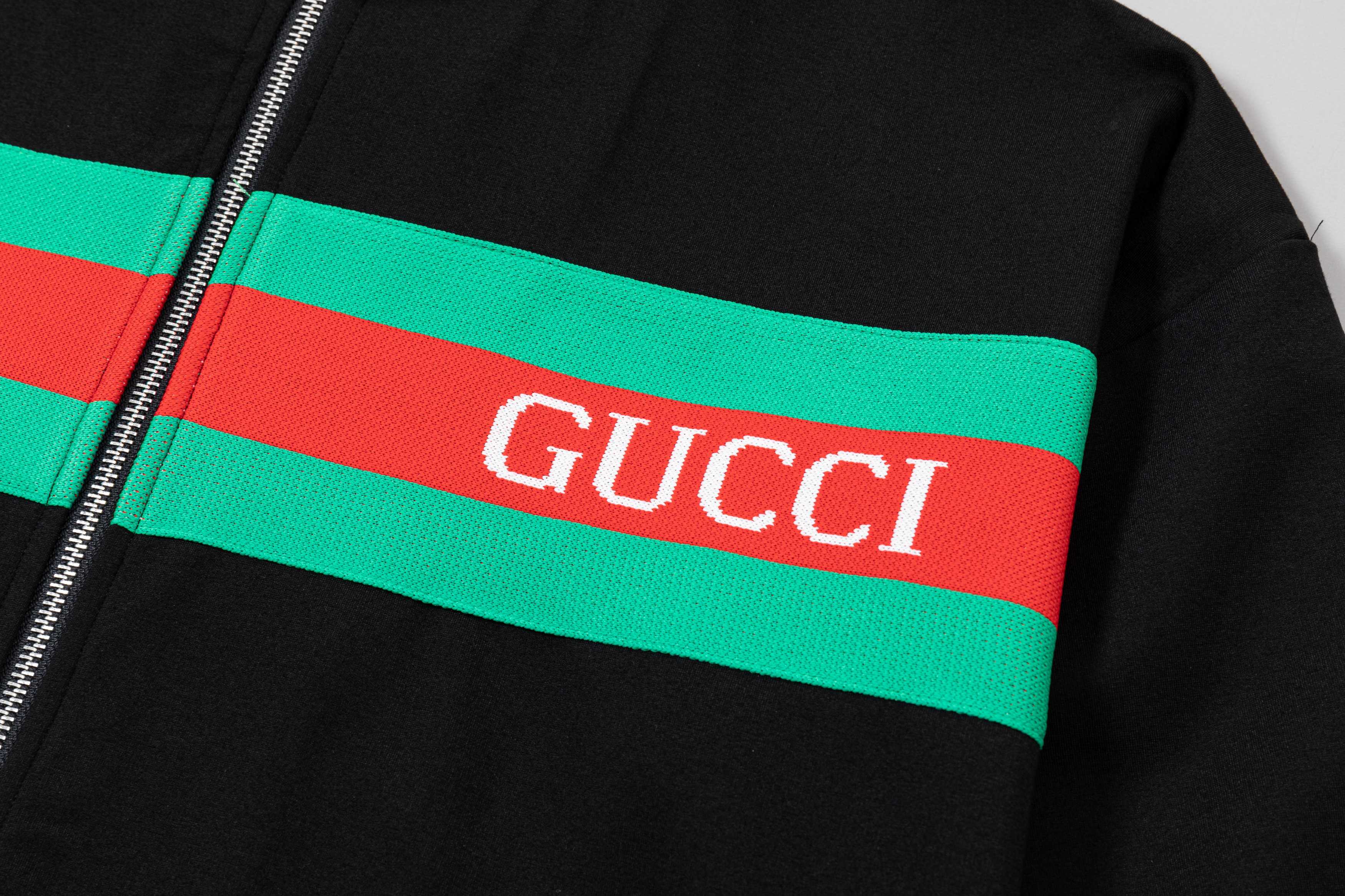 GUCCI メンズ トラックジャケット ブラック 1色入 - 画像 9