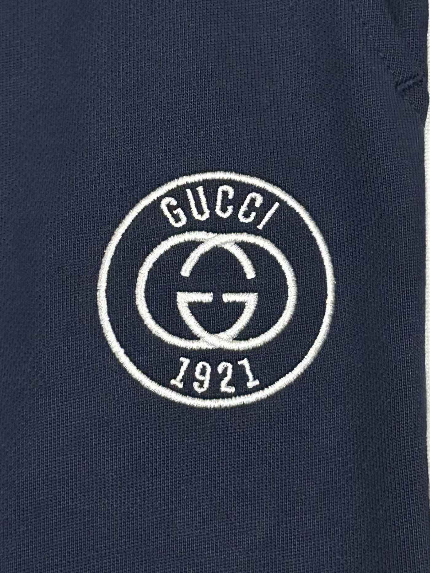 GUCCI ジップアップパンツ ネイビー 1色入 - 画像 4