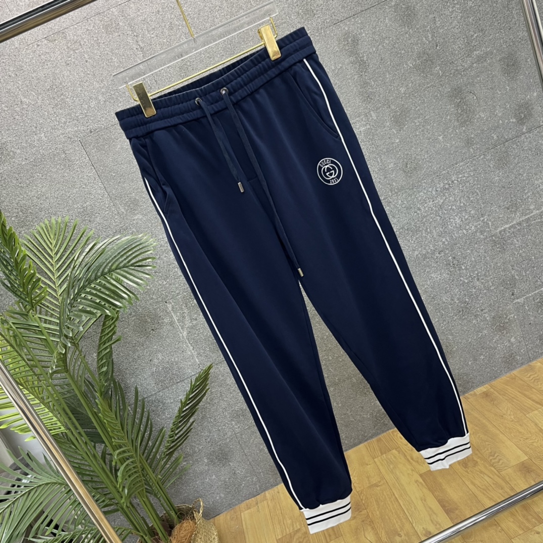 GUCCI メンズ トラックパンツ ブルーレース 1色入 - 画像 5