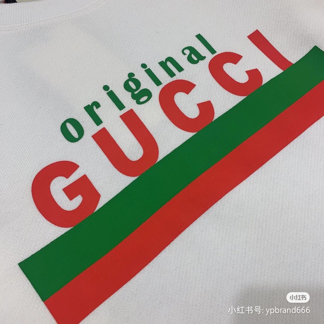 GUCCI ロゴスウェットシャツ 2色入 - 画像 4