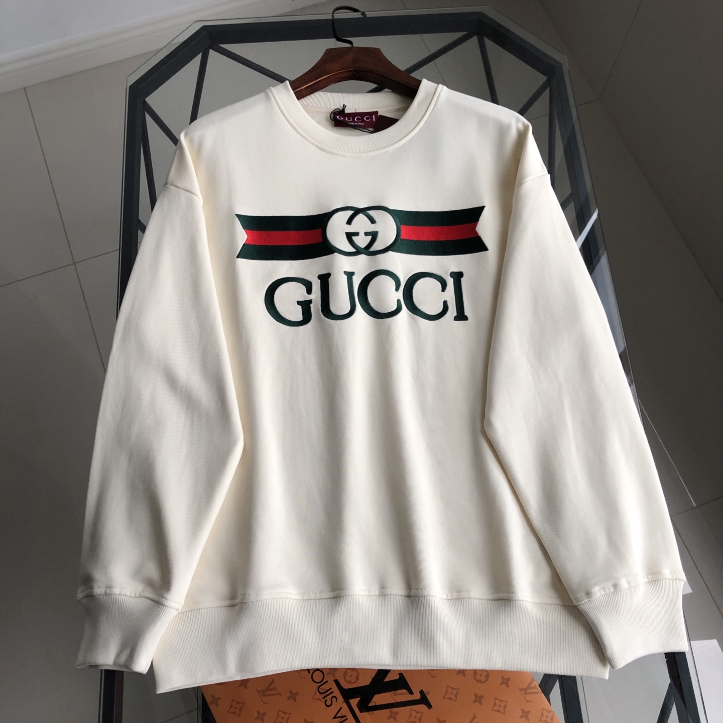 GUCCI ロゴ スウェットシャツ 2色入