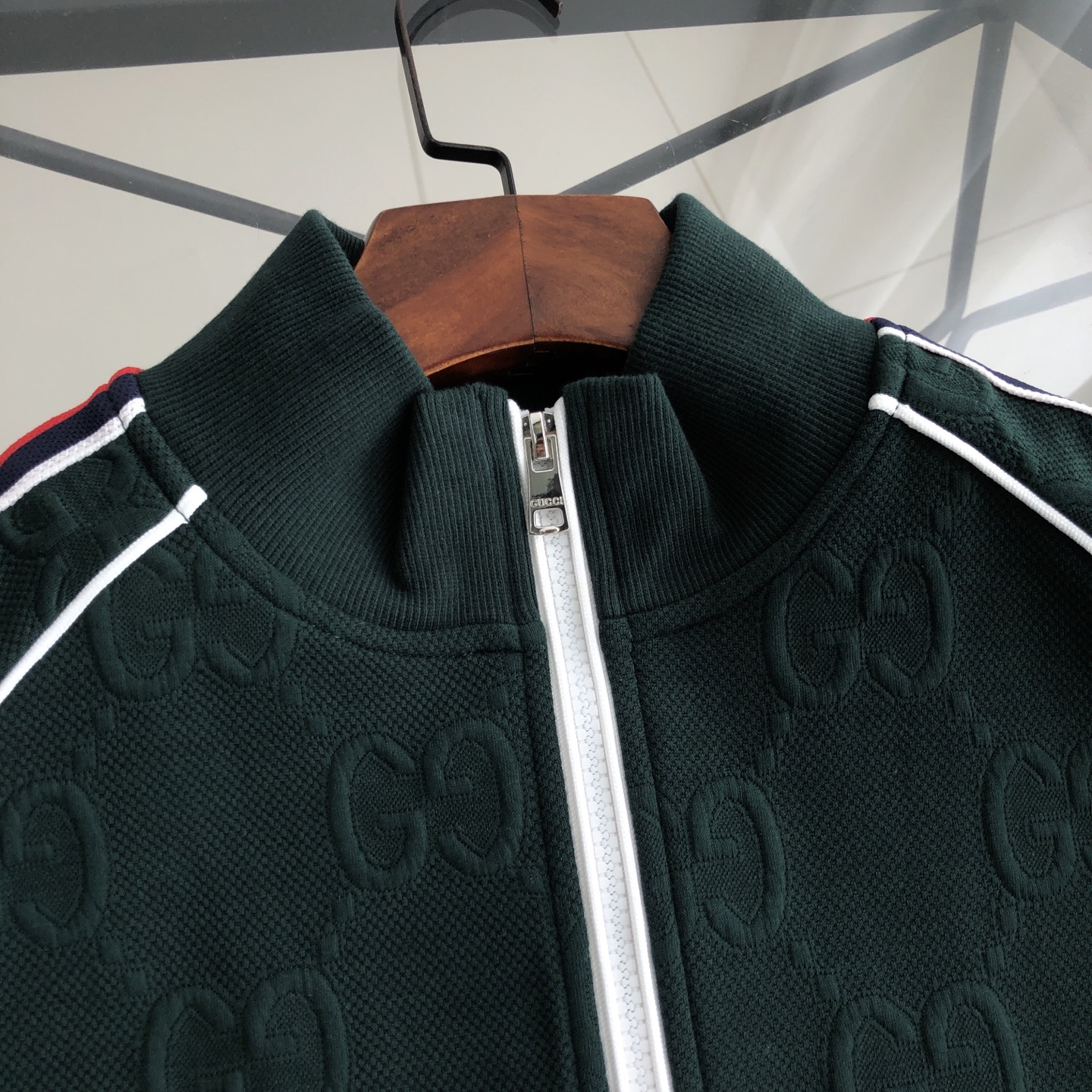GUCCI グラフィックレースジャケット ネイビー 1色入 - 画像 4