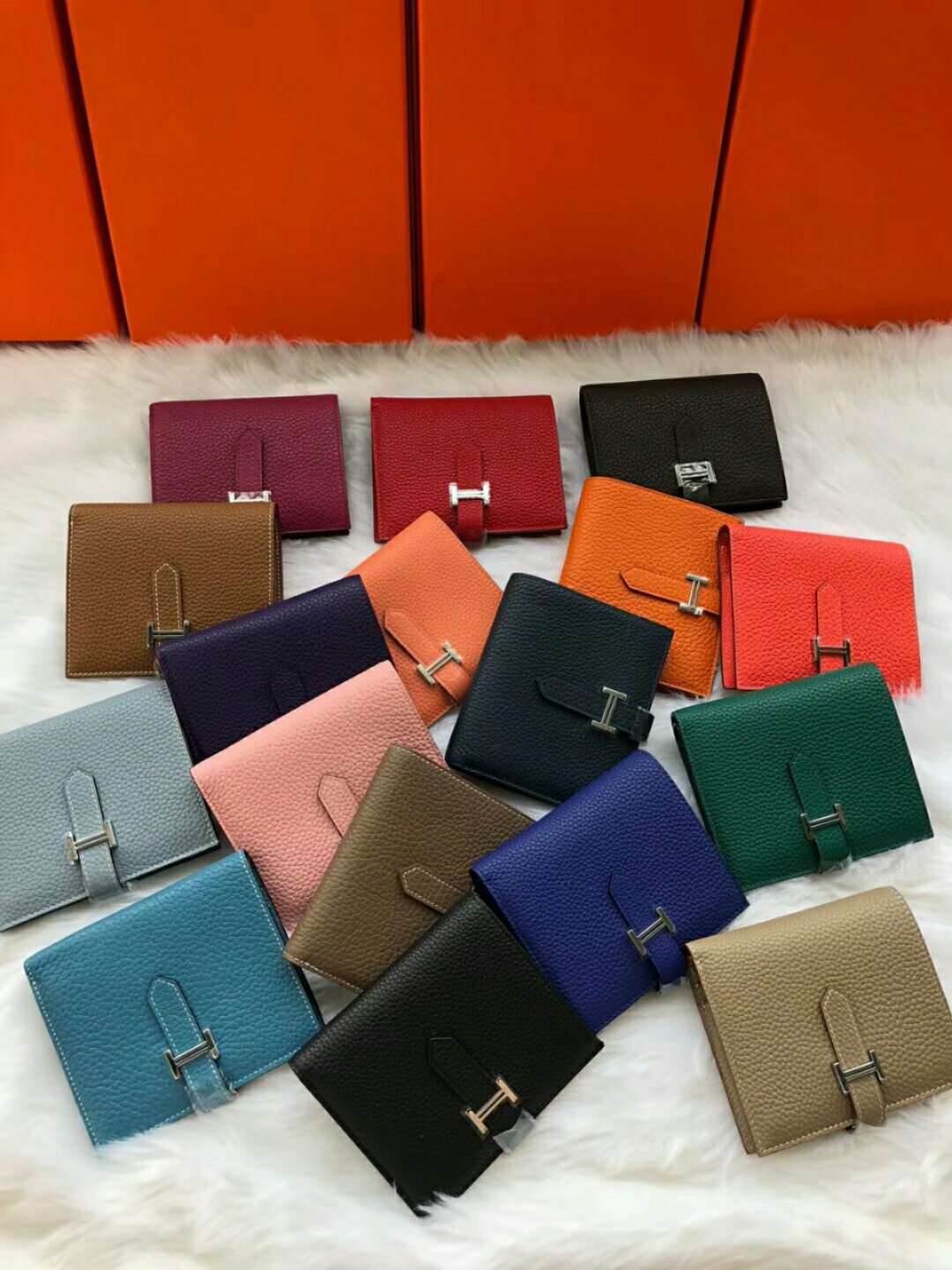 エルメス H ロングウォレット 12色入 🌈 お気に入りの色で選べる本格的なトゥトゥレザー財布✨