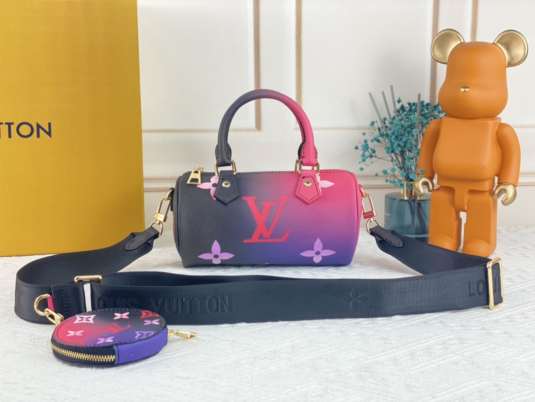 夏の新作　ルイヴィトン　Louis Vuitton　パピヨンBB　ショルダーバッグ　ハンドバッグ　3色　モノグラム