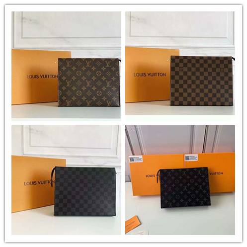 LOUIS VUITTON ルイヴィトン モノグラム ダミエ 二つ折り財布 長財布 コンパクトウォレット レディース ブラウン ブラック マルチカラー - 画像 2