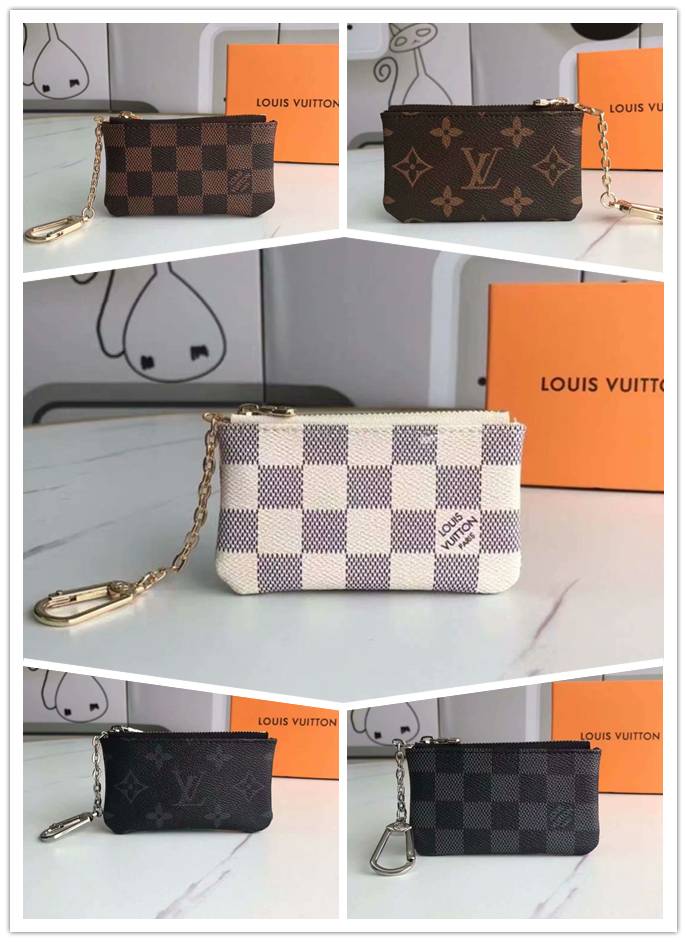 LOUIS VUITTON ルイヴィトン モノグラム ダミエ 二つ折り財布 長財布 コンパクトウォレット レディース ブラウン ブラック マルチカラー - 画像 3