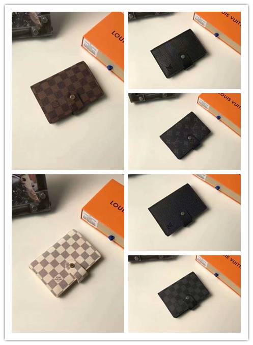 LOUIS VUITTON ルイヴィトン モノグラム ダミエ 二つ折り財布 長財布 コンパクトウォレット レディース ブラウン ブラック マルチカラー - 画像 7