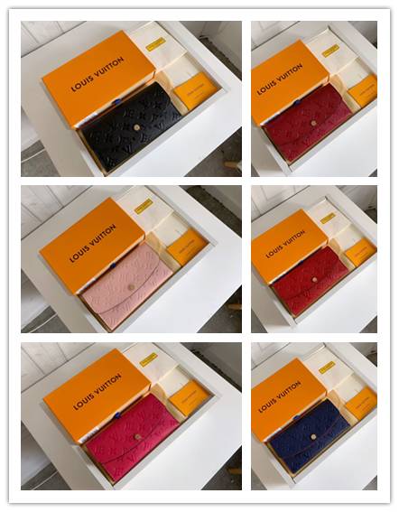 LOUIS VUITTON ルイヴィトン モノグラム ダミエ 長財布 二つ折り財布 ラウンドファスナー レディース ブラウン ブラック レッド ピンク - 画像 5