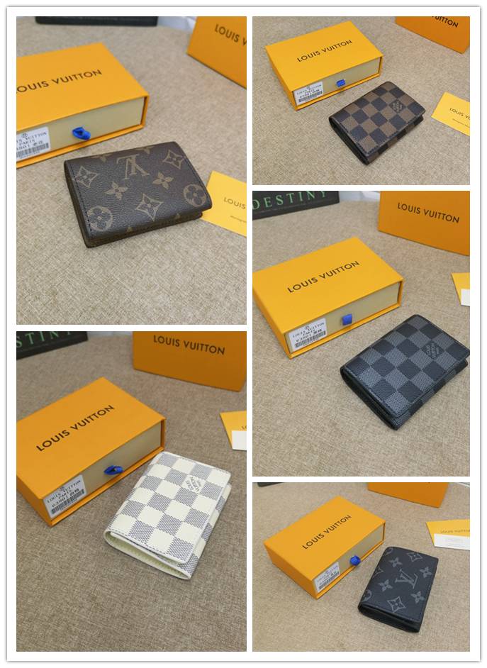 LOUIS VUITTON ルイヴィトン モノグラム ダミエ 長財布 二つ折り財布 ラウンドファスナー レディース ブラウン ブラック レッド ピンク - 画像 7
