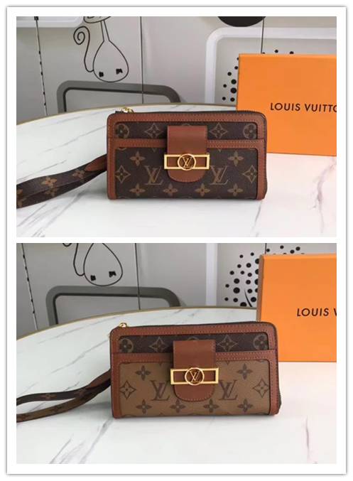 LOUIS VUITTON ルイヴィトン モノグラム ダミエ ジッピーウォレット レディース ブラック ホワイト ベージュ グラフィット ブルーレッド オレンジ - 画像 2