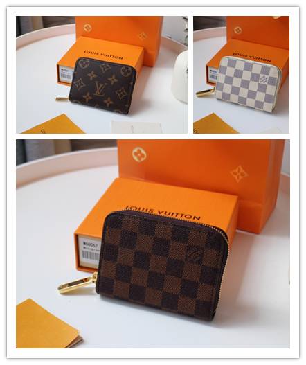 LOUIS VUITTON ルイヴィトン モノグラム ダミエ ジッピーウォレット レディース ブラック ホワイト ベージュ グラフィット ブルーレッド オレンジ - 画像 8