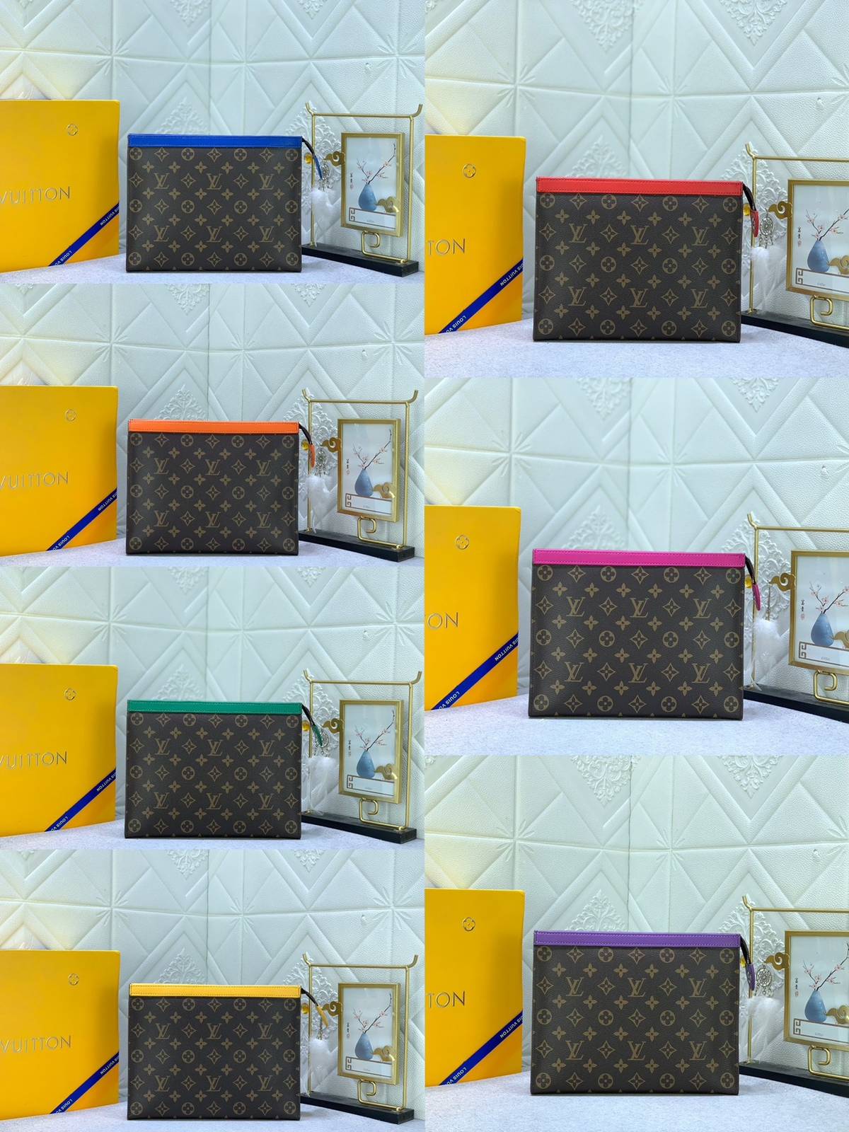 ルイヴィトン LOUIS VUITTON モノグラム ダミエ 長財布 二つ折り財布 レディース ブラウン ブラック ゴールド金具