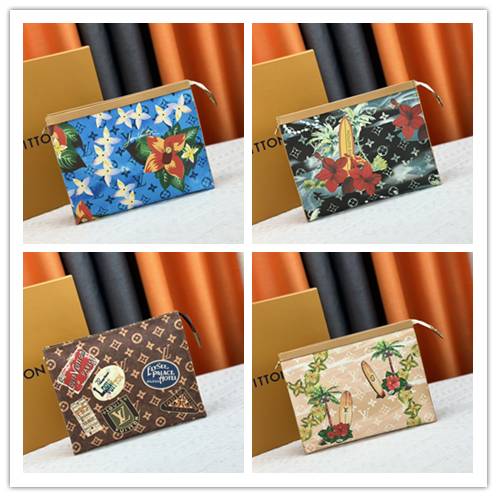ルイヴィトン LOUIS VUITTON モノグラム ダミエ 長財布 二つ折り財布 レディース ブラウン ブラック ゴールド金具 - 画像 7