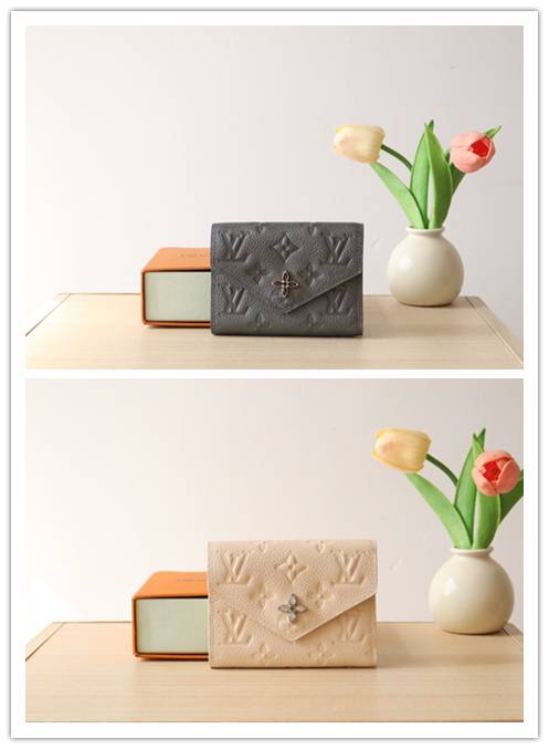 LOUIS VUITTON ルイヴィトン モノグラム ダミエ 長財布 二つ折り財布 レディース ブラウン ブラック ホワイト グレー - 画像 6