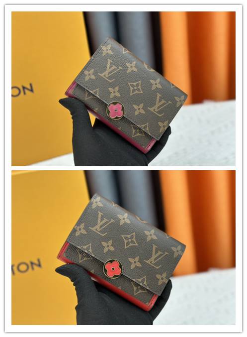 LOUIS VUITTON ルイヴィトン モノグラム ダミエ 長財布 二つ折り財布 レディース ブラウン ブルー グリーン ピンク