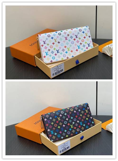 LOUIS VUITTON ルイヴィトン モノグラム ダミエ ジッピーウォレット 長財布 二つ折り財布 レディース ブラック ホワイト ブルー ブラウン - 画像 7