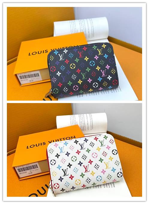 LOUIS VUITTON ルイヴィトン モノグラム ダミエ ジッピーウォレット 長財布 二つ折り財布 レディース ブラック ホワイト ブルー ブラウン - 画像 8