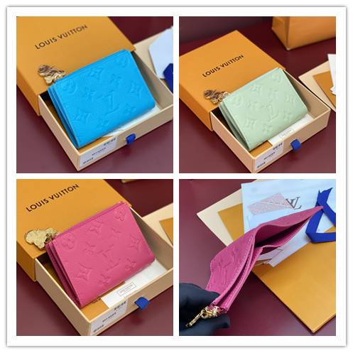 LOUIS VUITTON ルイヴィトン モノグラム ダミエ 長財布 二つ折り財布 レディース ブラウン ブラック ホワイト ピンク - 画像 7