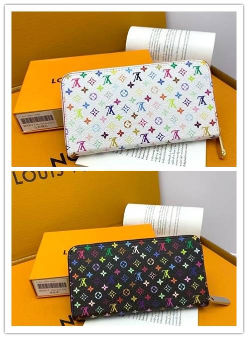 LOUIS VUITTON ルイヴィトン モノグラム ダミエ モノグラム エクリプス 長財布 二つ折り財布 レディース ブラック ホワイト カラー展開 - 画像 5