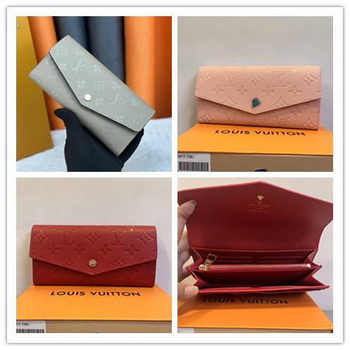 LOUIS VUITTON ルイヴィトン モノグラム ダミエ 長財布 二つ折り財布 レディース ブラック ホワイト ブルー ピンク - 画像 7