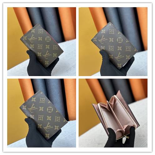 LOUIS VUITTON ルイヴィトン モノグラム ダミエ 長財布 二つ折り財布 レディース ブラック ホワイト ブルー ピンク - 画像 8