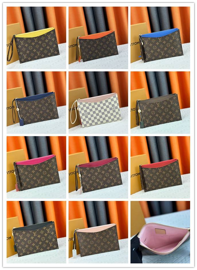 LOUIS VUITTON ルイヴィトン モノグラム ダミエ 長財布 二つ折り財布 レディース ブラウン ブラック ホワイト ピンク グリーン オレンジ - 画像 8
