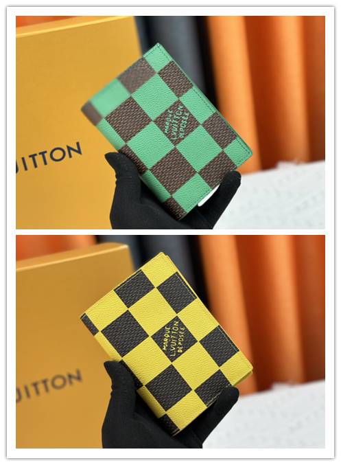 LOUIS VUITTON ルイヴィトン モノグラム ダミエ 長財布 二つ折り財布 ミニ財布 ジッピーウォレット レディース ブラック ホワイト ピンク レッド - 画像 6