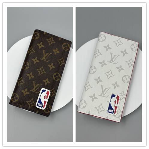 LOUIS VUITTON ルイヴィトン モノグラム ダミエ 長財布 二つ折り財布 レディース ユニセックス ブラック ホワイト ブルー - 画像 5