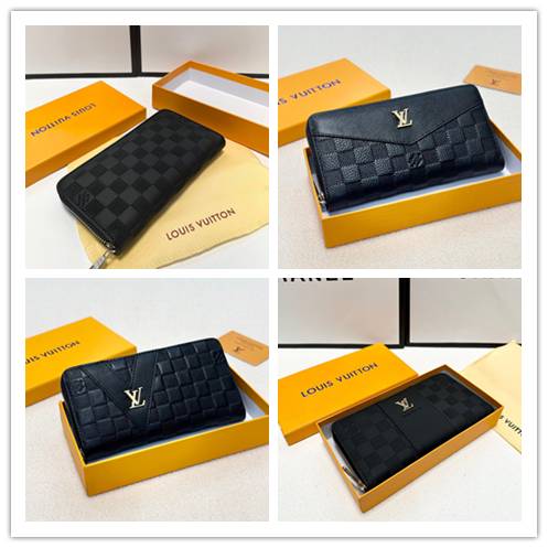 LOUIS VUITTON ルイヴィトン モノグラム ダミエ 長財布 二つ折り財布 レディース ブラック ブルー ベージュ グリーン