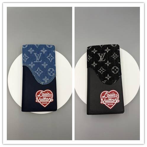 LOUIS VUITTON ルイヴィトン モノグラム ダミエ ジッピーウォレット レディース ブラック ブルー ブラウン ゴールド金具 - 画像 3