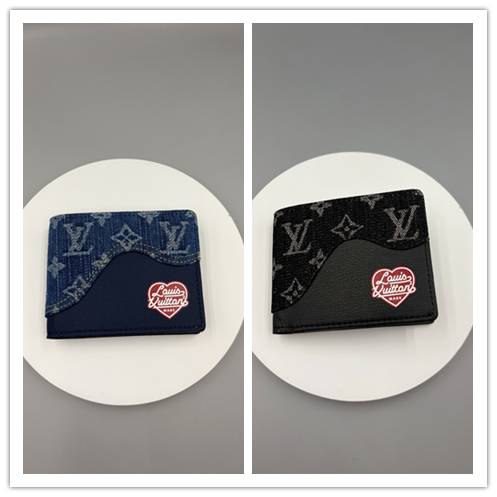 LOUIS VUITTON ルイヴィトン モノグラム ダミエ ジッピーウォレット レディース ブラック ブルー ブラウン ゴールド金具 - 画像 5