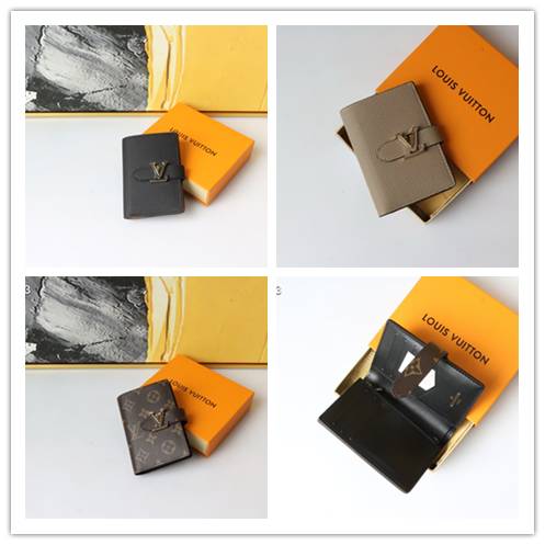 ルイヴィトン LOUIS VUITTON モノグラム ダミエ ポルトフォイユ サラ 長財布 レディース ブラウン ブラック - 画像 3